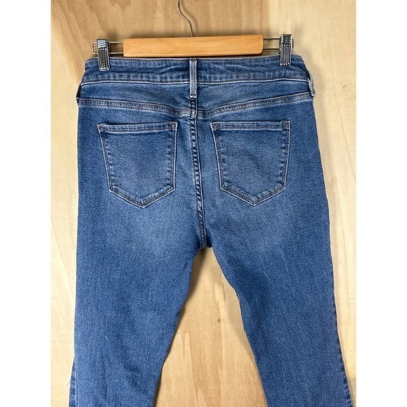 Old Navy Jeans Womens 8 Rock Star Super Skinny Mid Rise Distressed - Picture 4 of 9